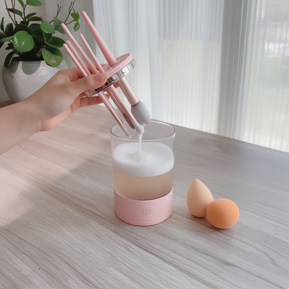 BrushClean 3 en 1 – Limpiador Eléctrico de Brochas