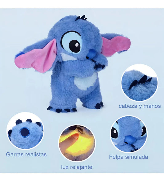 Peluche Stitch que Respira y Calma
