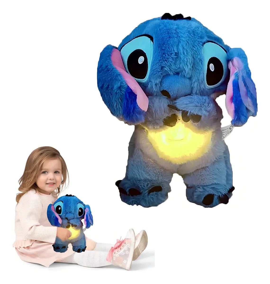 Peluche Stitch que Respira y Calma