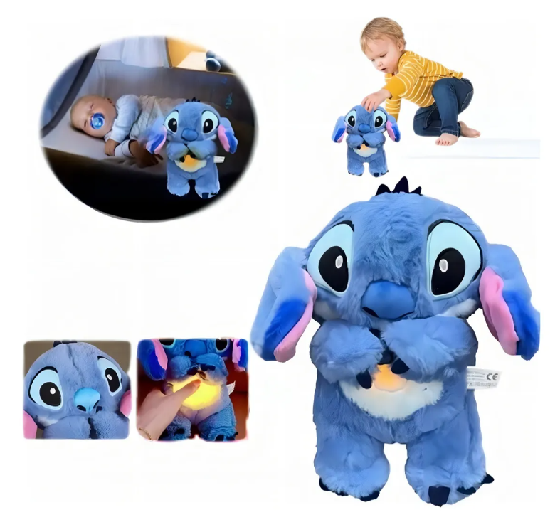 Peluche Stitch que Respira y Calma