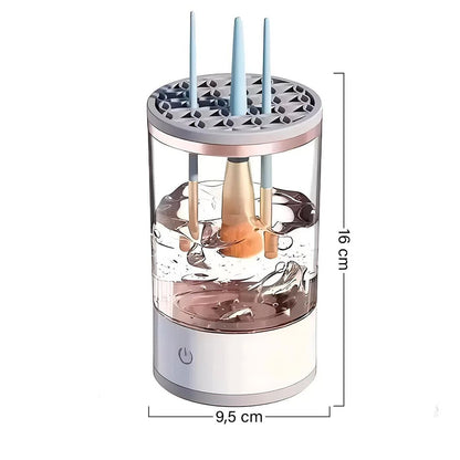 BrushClean 3 en 1 – Limpiador Eléctrico de Brochas
